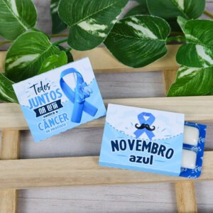 Caixinha Para Chiclete Novembro Azul