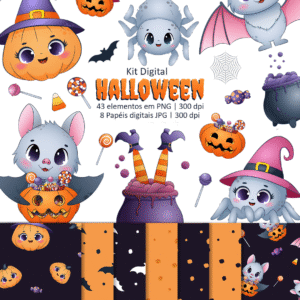 Kit Digital Halloween