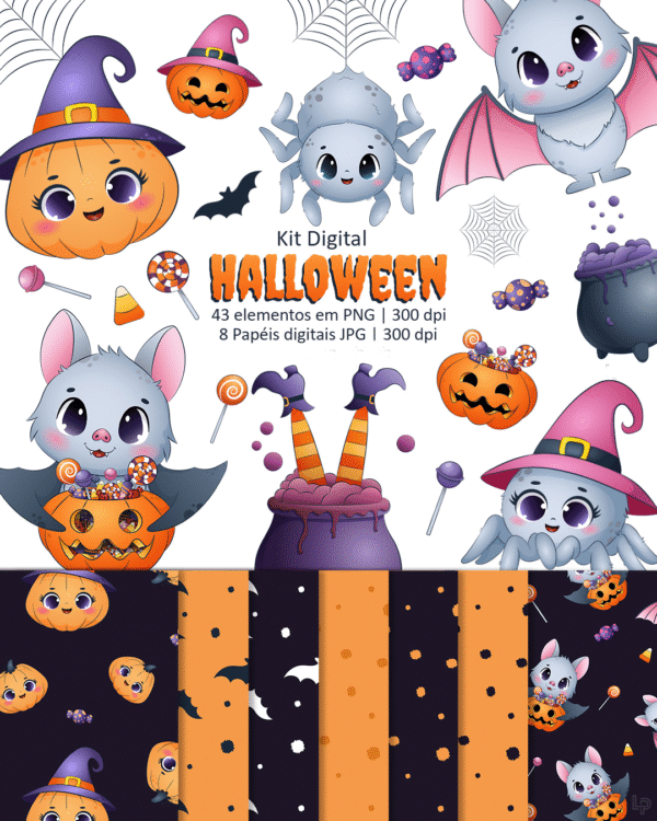Kit Digital Halloween