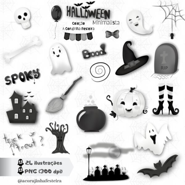 Kit Digital Halloween