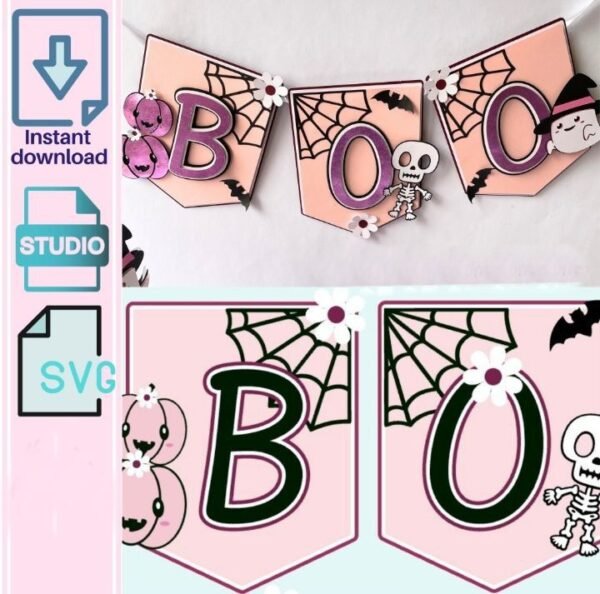 Banner Boo Halloween