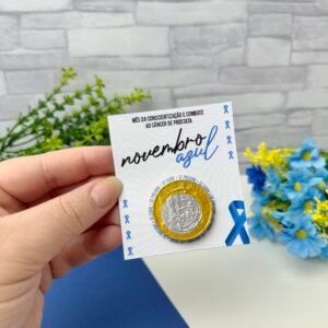 Card Moedinha de Chocolate Novembro Azul