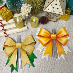 Laço Body Splash e Lapelas Natal