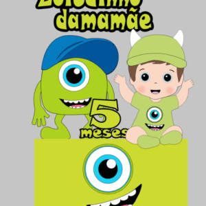 Topo Zoiudinho de Mamãe Bebe Monstros S.A