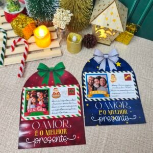 Imã Com Foto Cartonada Natal