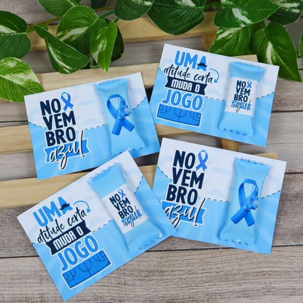 Card e Balinha Novembro Azul