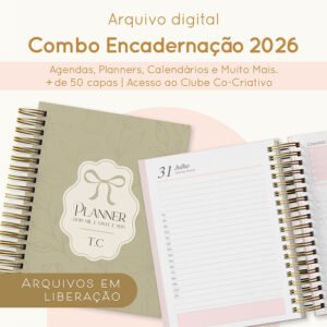 Combo Encadernação 2026