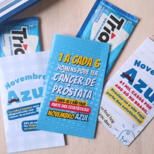 Porta Chiclete Trident Novembro Azul