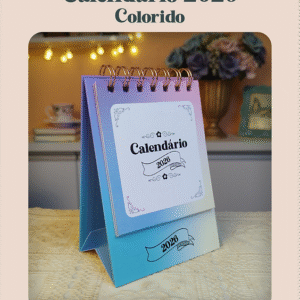 Calendários 2026 Colorido