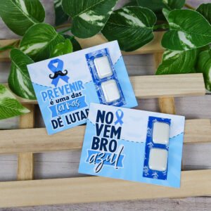 Card Para Chiclete Flics Novembro Azul