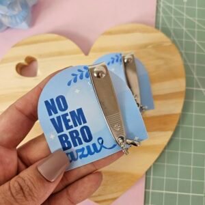 Porta Cortador de Unha Novembro Azul