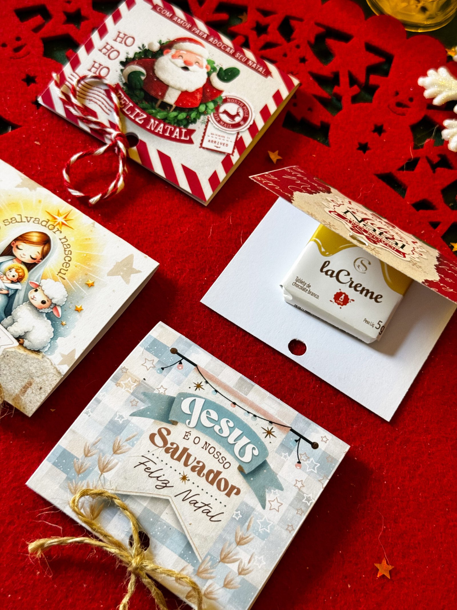 Card Tablete Cacau Show Natal