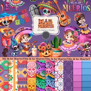 Kit Digital Dia dos Mortos Halloween