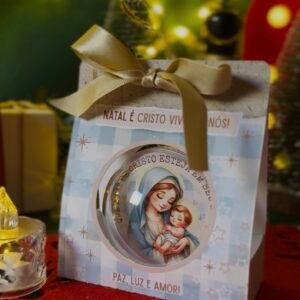 Porta Bola Acrílica Natal