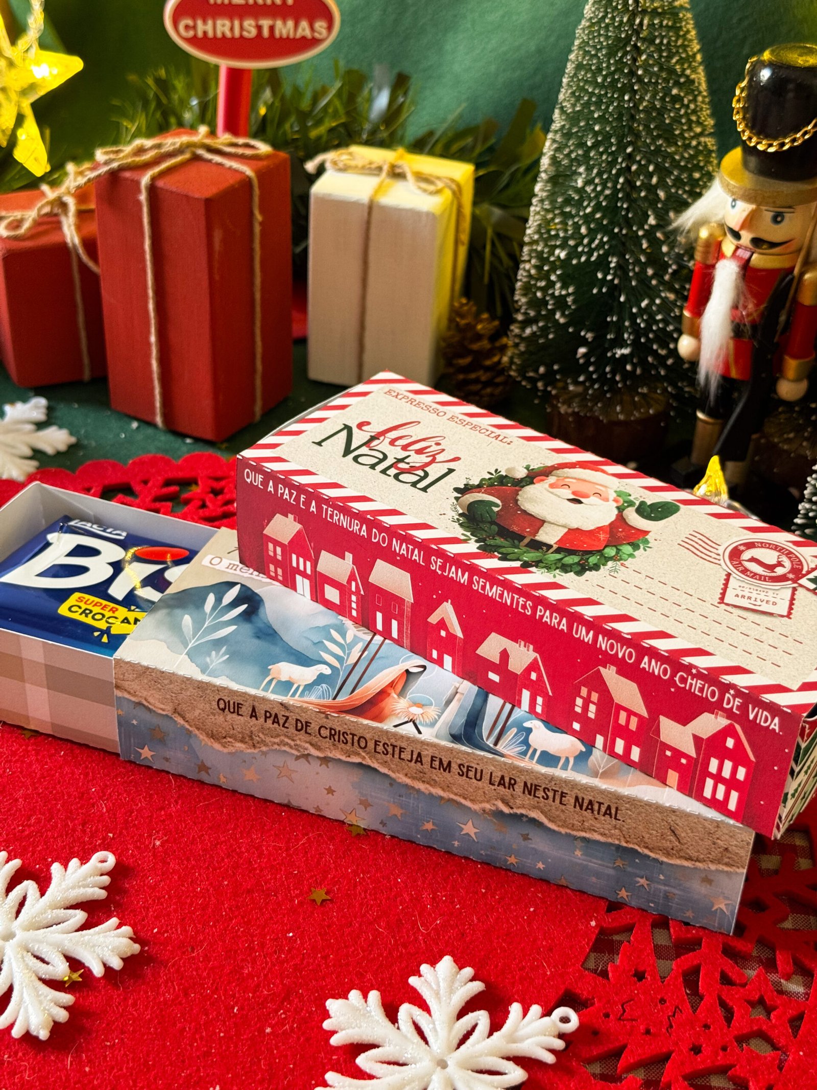 Caixa para bis Natal - Imagem 3