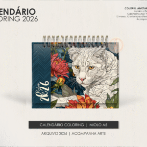 Calendário Coloring 2026