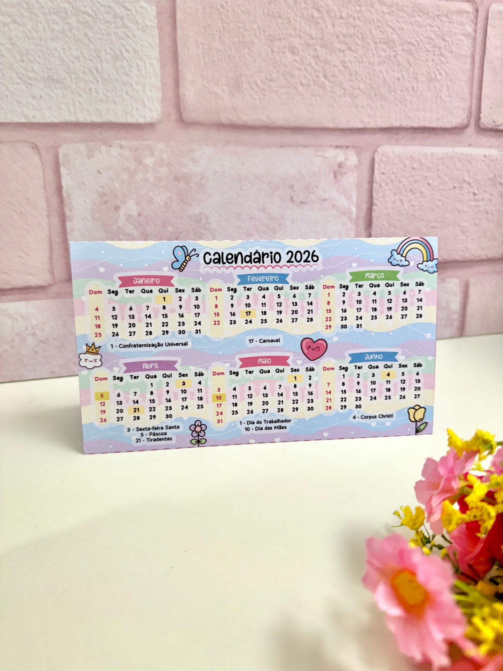 Coleção Calendários Fofos 2026 - Imagem 23