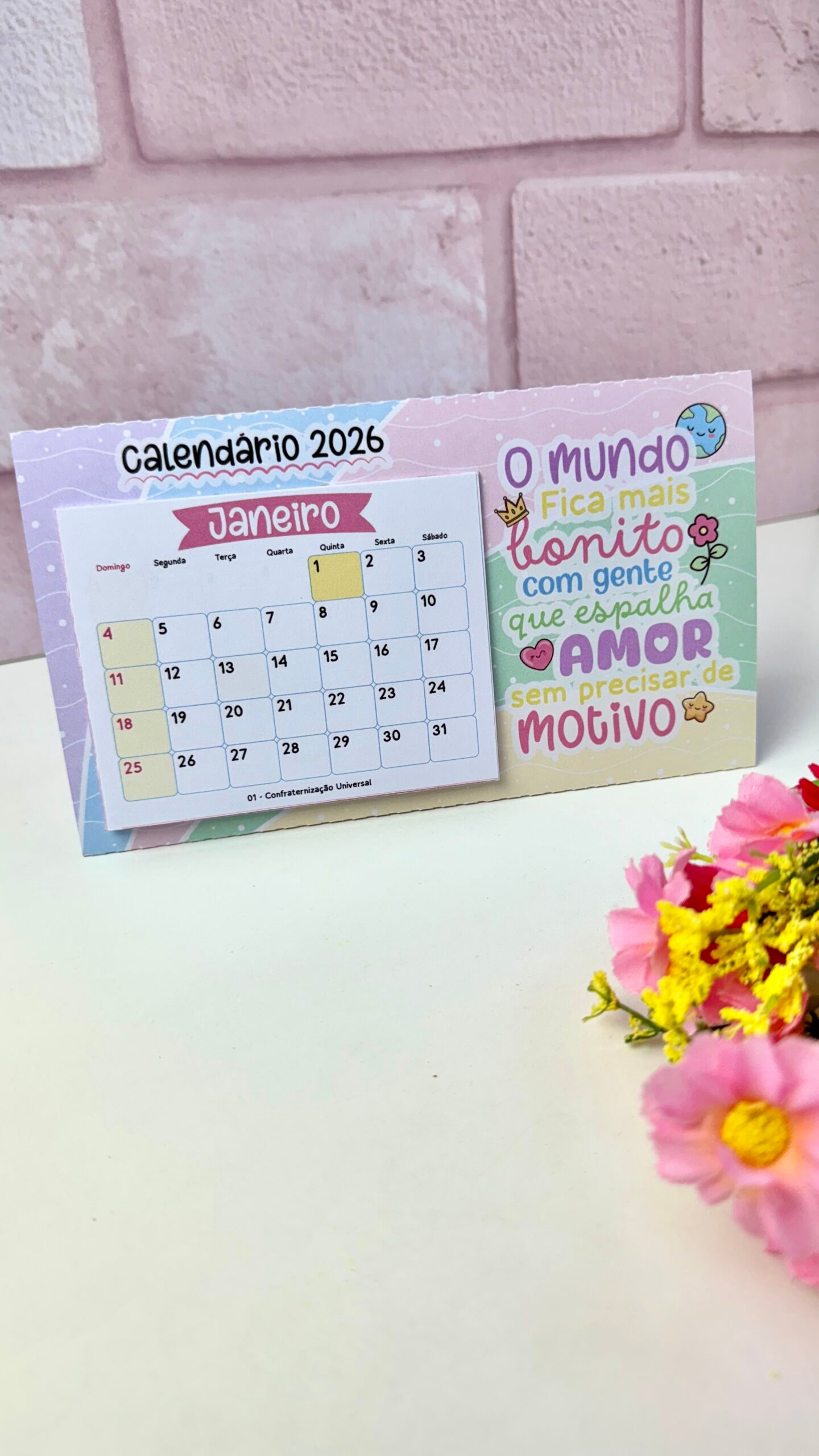 Coleção Calendários Fofos 2026 - Imagem 22