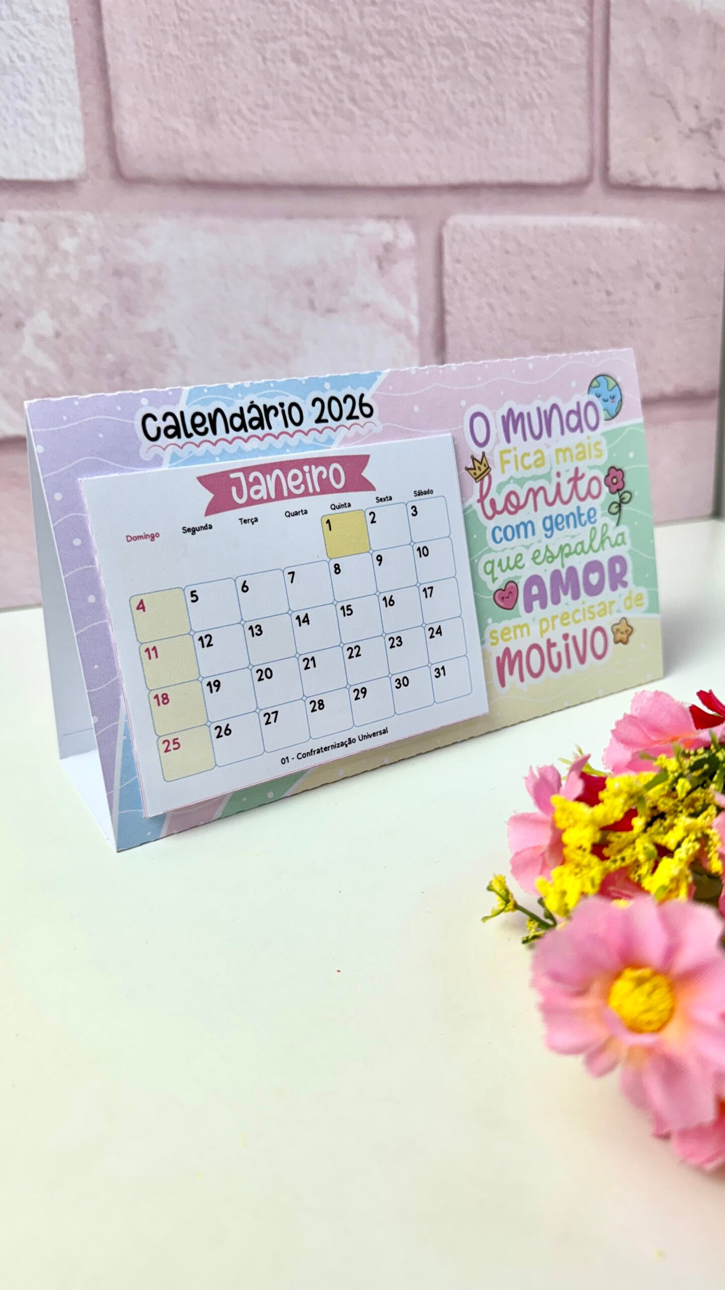 Coleção Calendários Fofos 2026 - Imagem 21