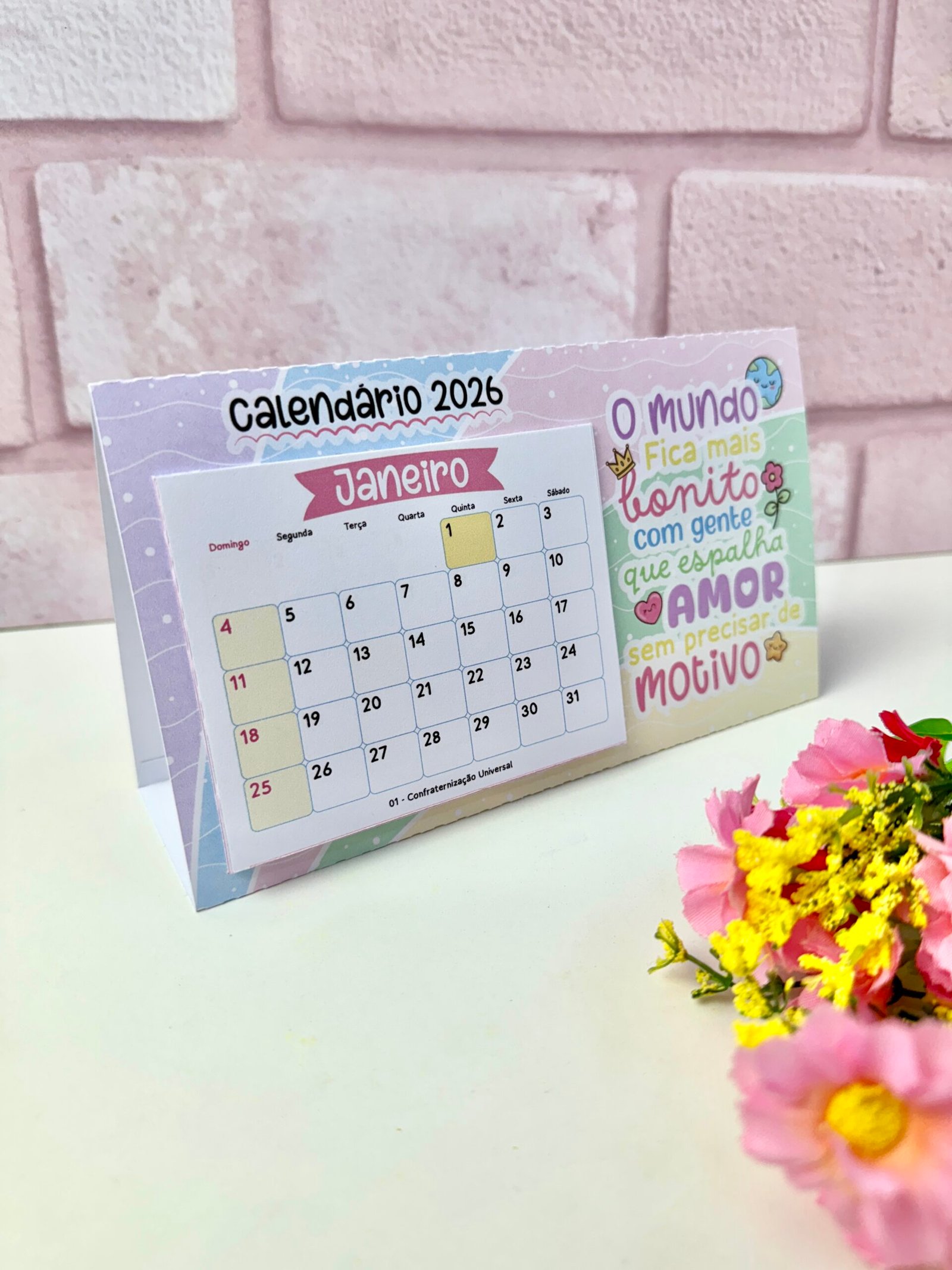 Coleção Calendários Fofos 2026 - Imagem 18