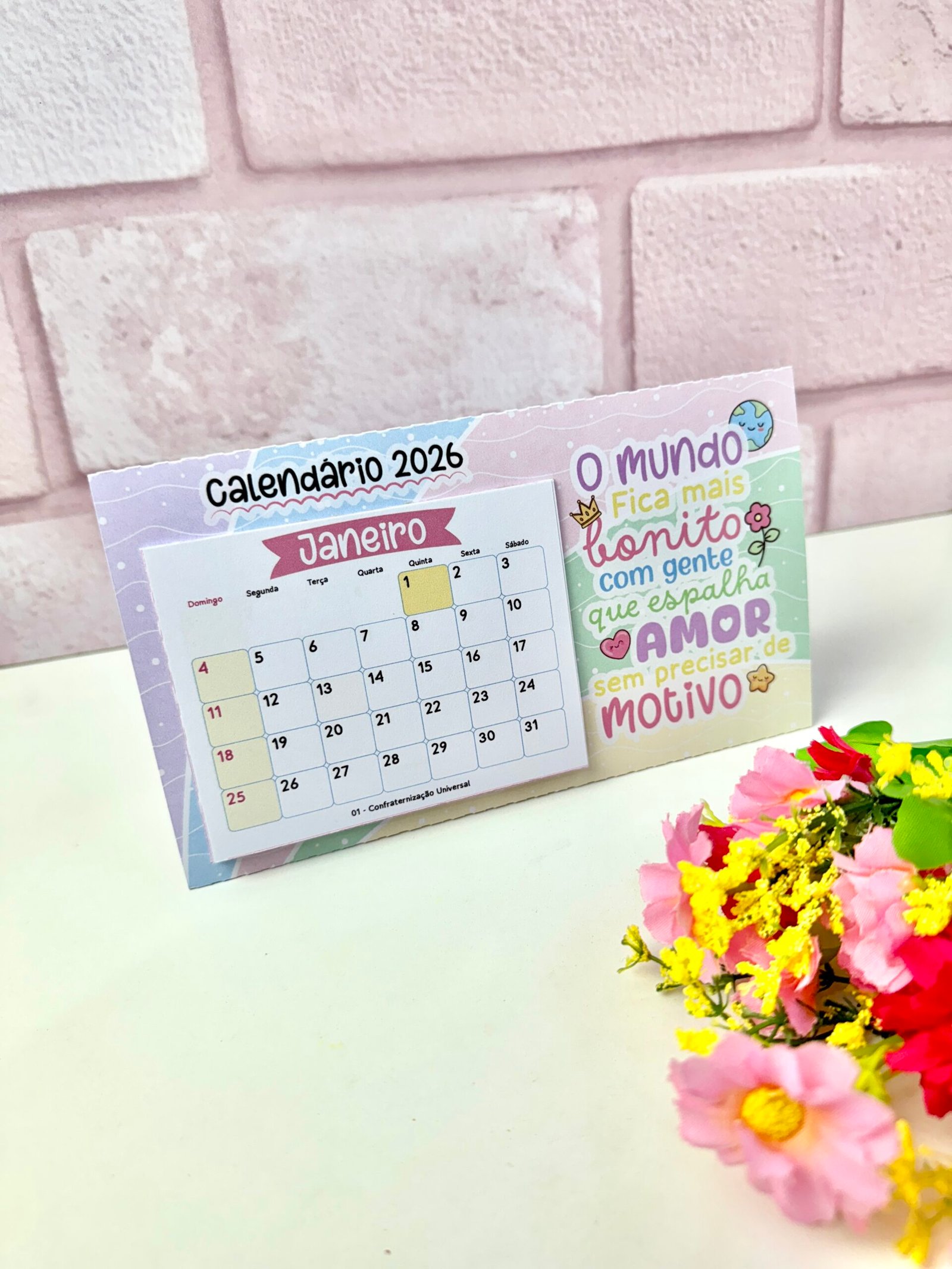 Coleção Calendários Fofos 2026 - Imagem 17