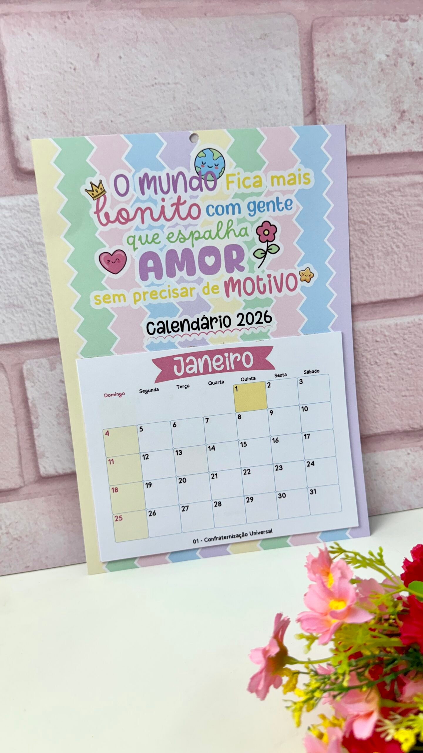 Coleção Calendários Fofos 2026 - Imagem 30