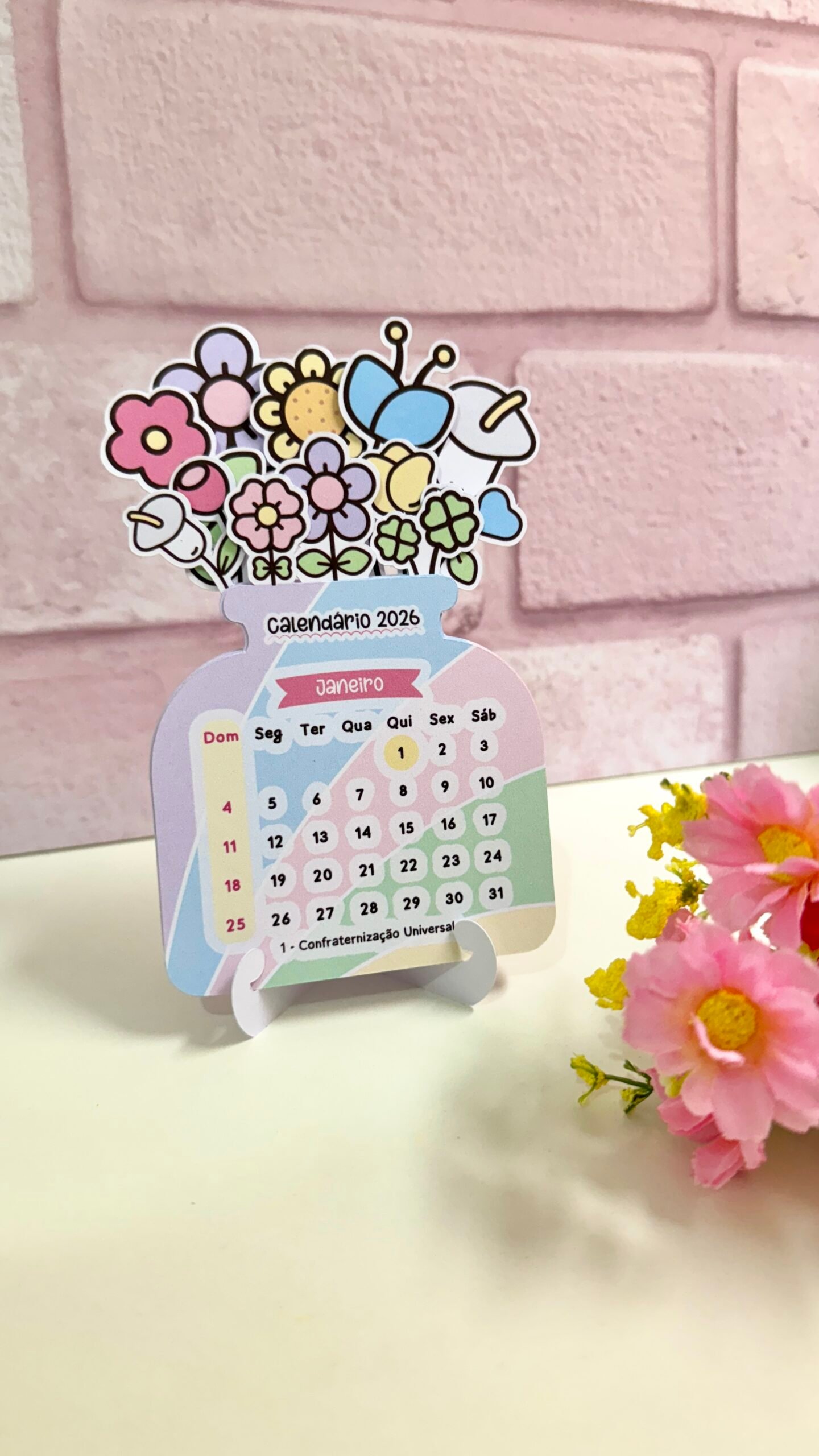 Coleção Calendários Fofos 2026 - Imagem 37