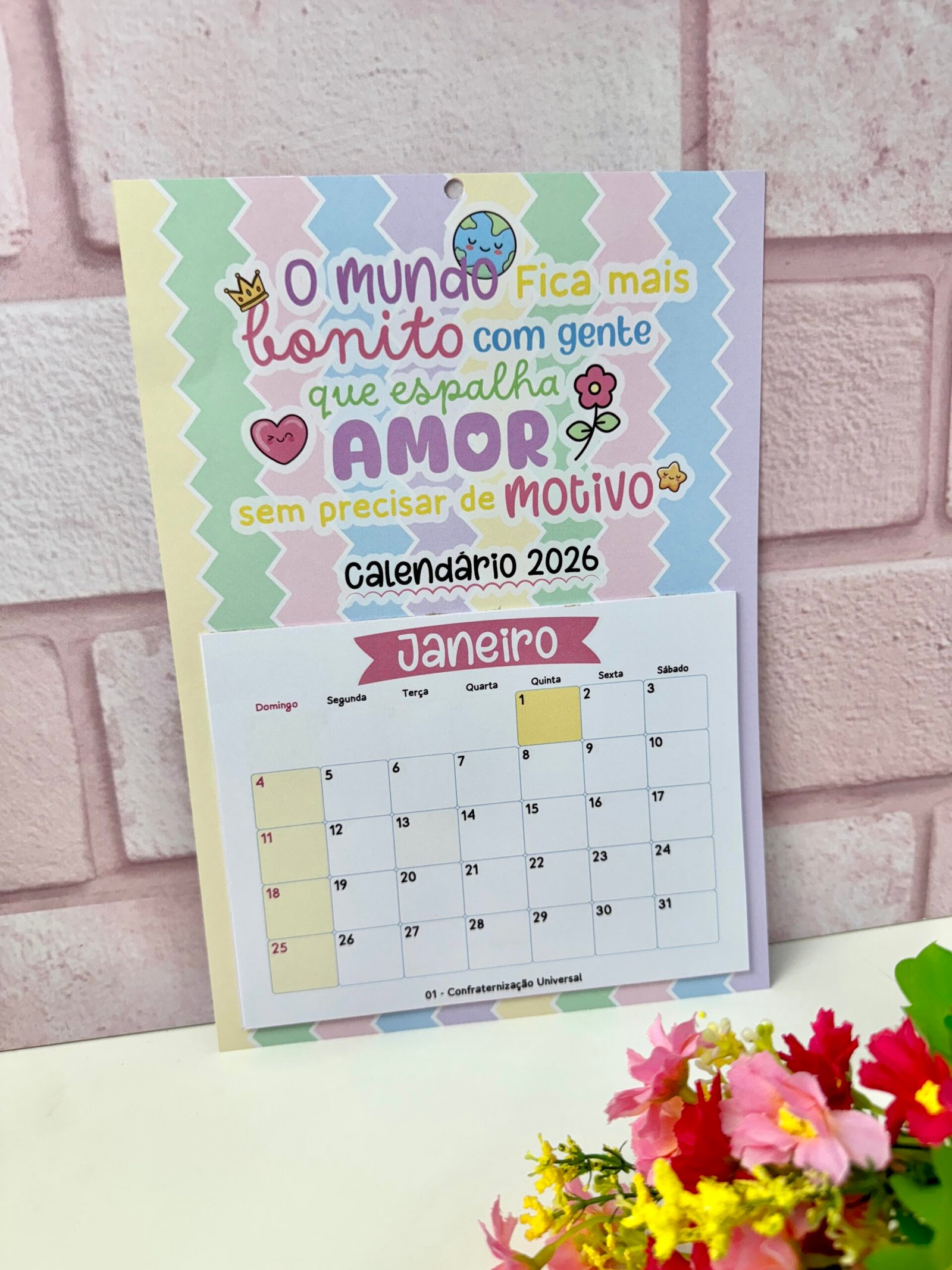 Coleção Calendários Fofos 2026 - Imagem 29