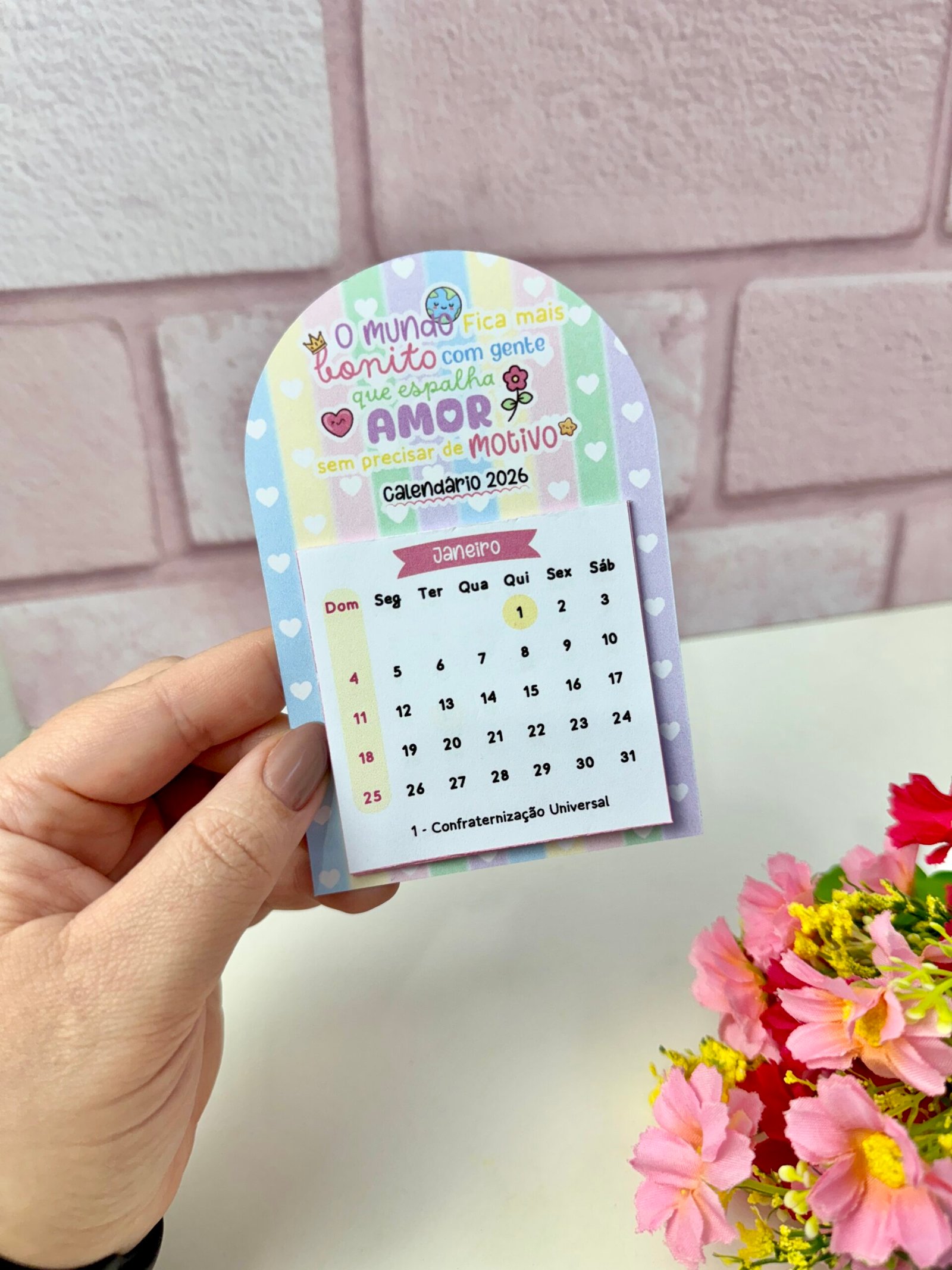 Coleção Calendários Fofos 2026 - Imagem 28