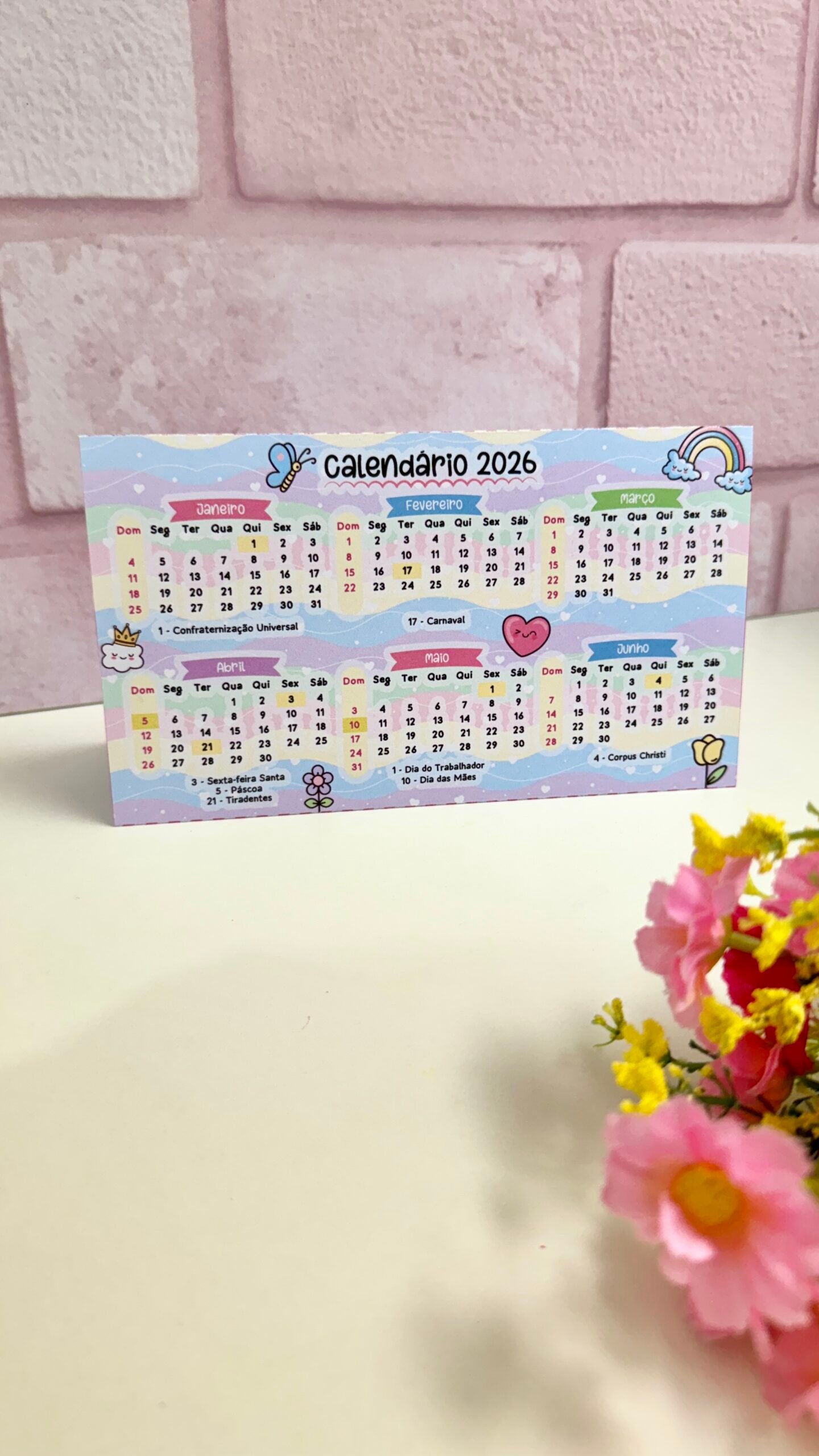 Coleção Calendários Fofos 2026 - Imagem 26