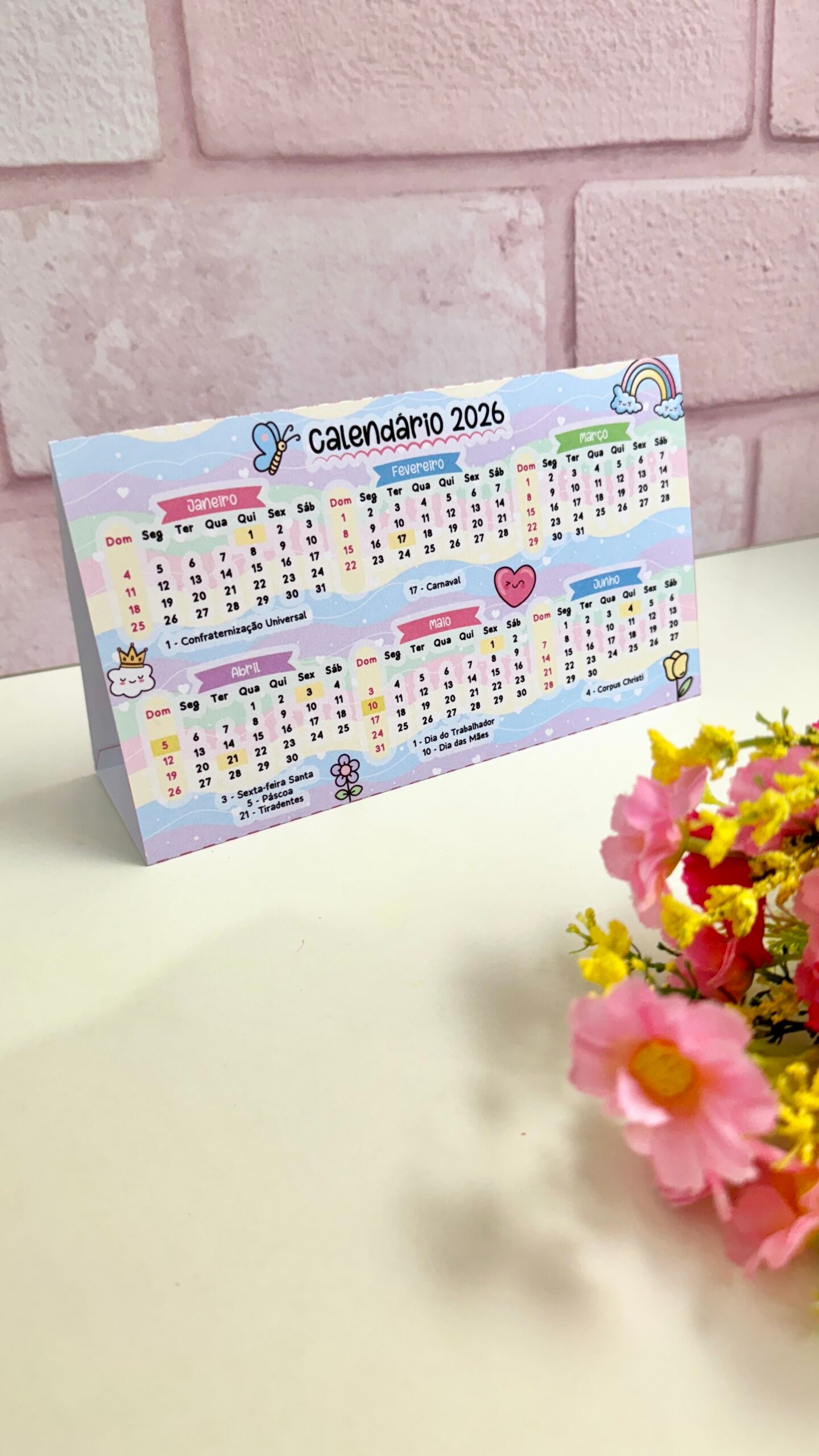 Coleção Calendários Fofos 2026 - Imagem 25