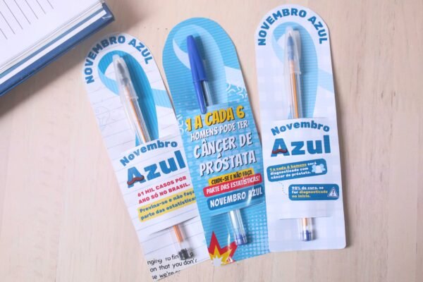 Card Caneta Novembro Azul