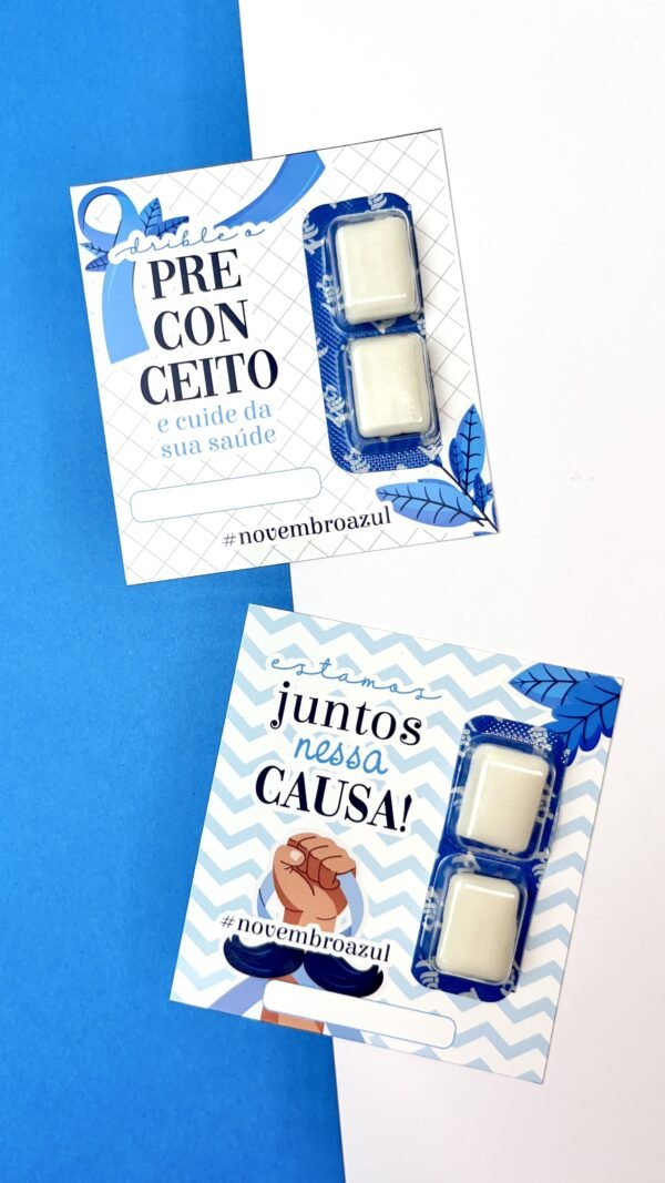 Card Chiclete Novembro Azul
