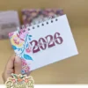 Kit Pássaros Calendário de Mesa 2026 - Imagem 13