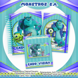 Caderneta de Vacina Monstros SA