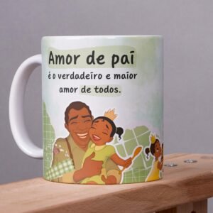 Caneca Tiana A Princesa E O Sapo