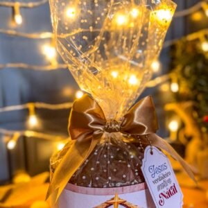 Cinta Para Panetone De 400G E 80G Natal Cristão