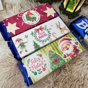 Embalagem Caixa Bis Natal