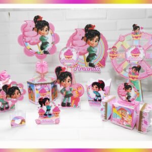 Kit Digital Festa Detona Ralph - Vanellope