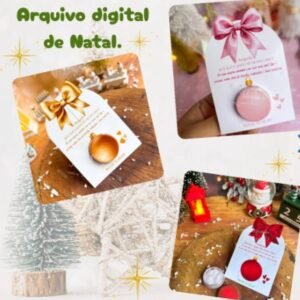 Card Mini Hidratante Natal