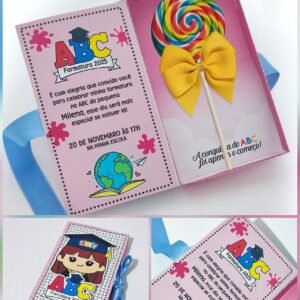 Convite ABC Formatura