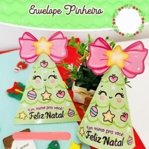 Envelope Pinheiro Natal