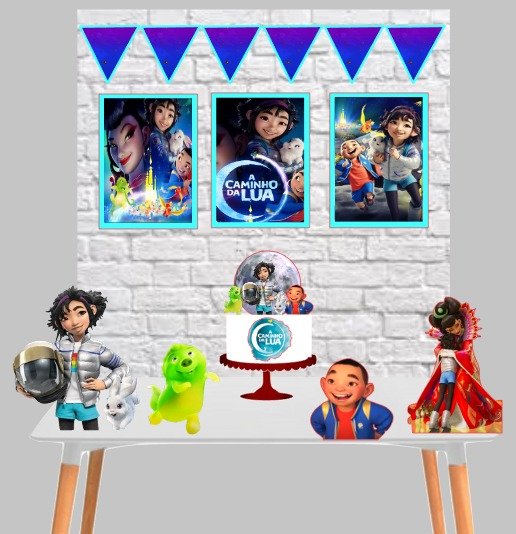 Festa Só Um Bolinho A Caminho Da Lua