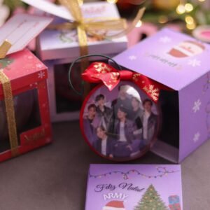 Pack Caixa Porta Bolinha De Natal