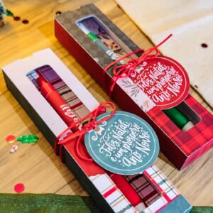 Caixa Para Caneta Natal