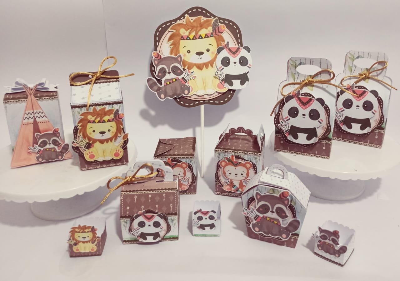 Festa Animais Tribal