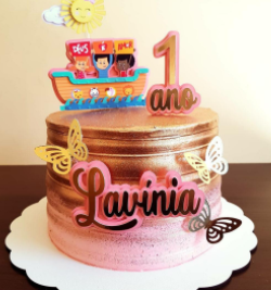 Topo De Bolo 03 Palavrinhas