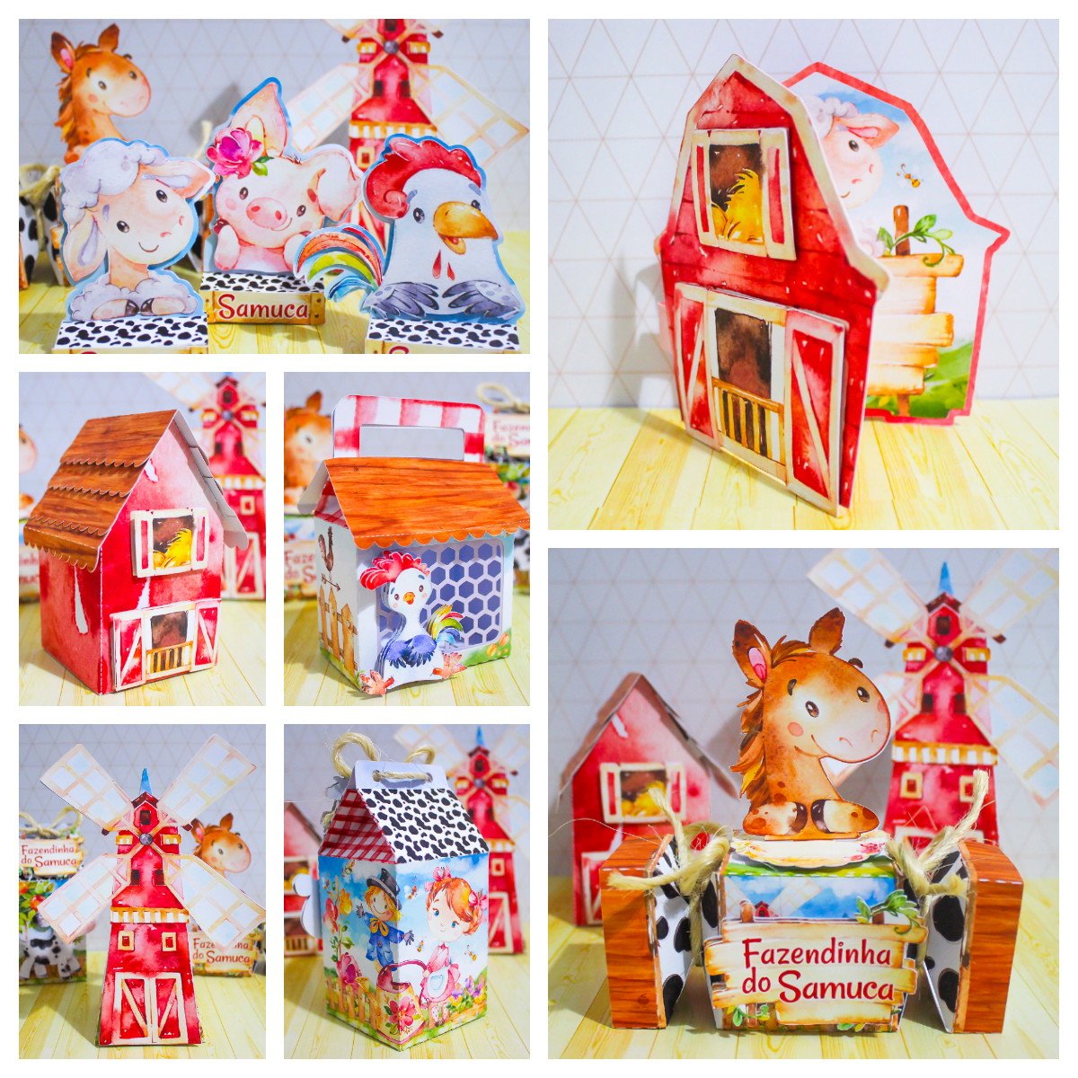 Festa Fazendinha Aquarelada