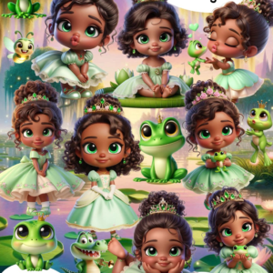 Kit Digital A Princesa E O Sapo