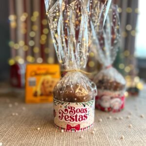 Rótulo Mini Panetone Natal